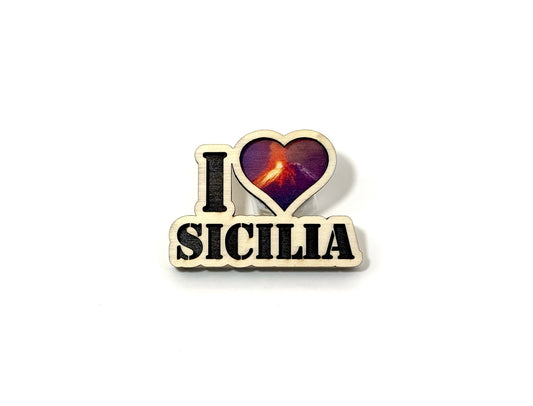 Magnete I love Sicilia