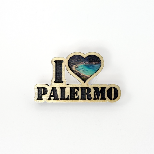 Magnete "I Love Palermo" Mondello