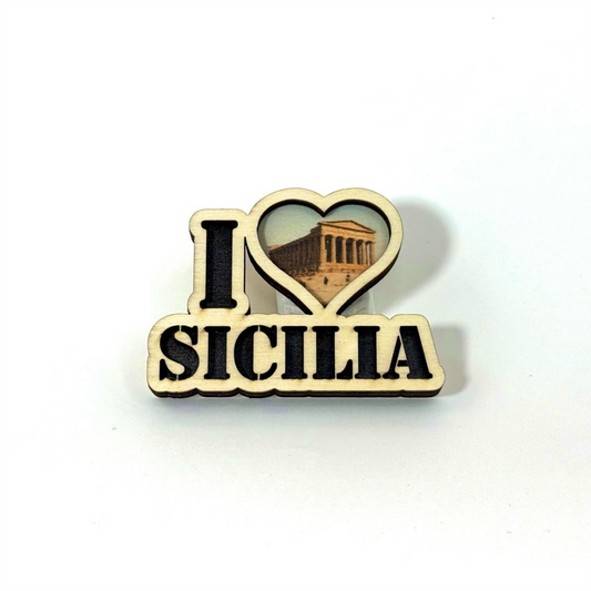 Magnete I love Sicilia